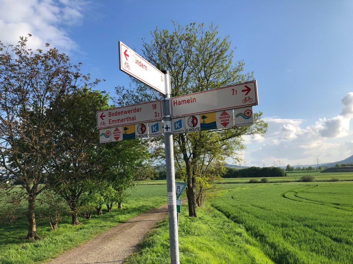 Ferienwohnung Hameln Direkt Am Weserradweg ฮาเมลน์ ภายนอก รูปภาพ